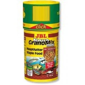 JBL NovoGranoMix mini Click /храна за малки рибки в общ аквариум с дозатор/-100мл