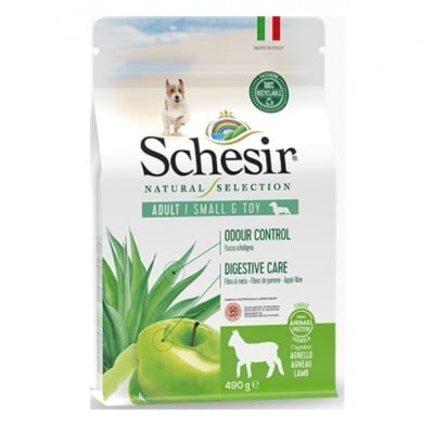 Храна за кучета от малки породи Schesir Natural Selection с aгне, три разфасовки