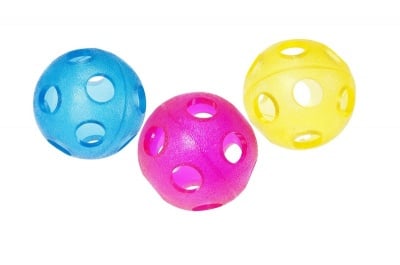 Играчка good 4 fun топка с отвори, 11см от Karlie, Германия