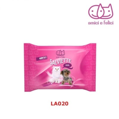 "Salviette Excel" - Мокри кърпички за домашни любимци