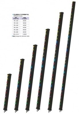 Стена за въздух с LED осветление - различни размери