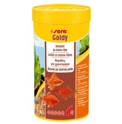 Храна за рибки Goldy от Sera Германия - различни разфасовки