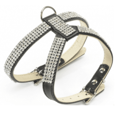 Нагръдник за кучета с красиви кристали - три размера