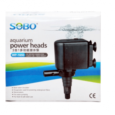 Вътрешен филтър за аквариуми - ГЛАВА с дебит 1500 литра/час 1.5m/max воден стълб 25W WP 1650