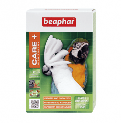 Храна за големи папагали и какаду Енергия Beaphar Care+, 1.00кг