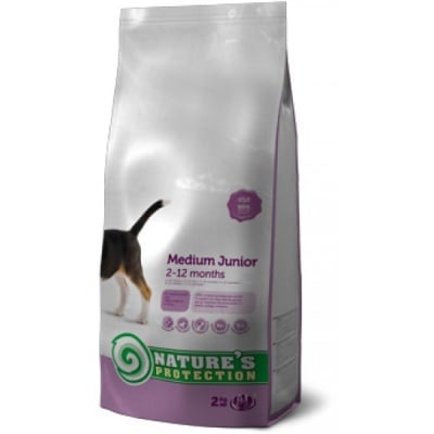 "Medium Junior" - Храна за кученца от средни породи на възраст от 2 до 12 месеца