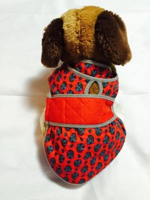 Елек за куче двулицев - размер XS