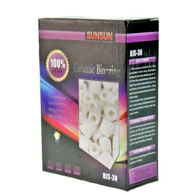SunSun HJS-30 Порести керамични био-рингове - 500гр.