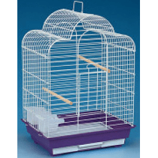 Клетка за птици с раздвижен покрив 