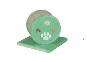 Зелено драскало с хралупа