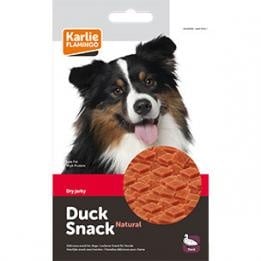 Лакомстов за куче Duck Snaks - мини хапки с патица от Karlie, Германия