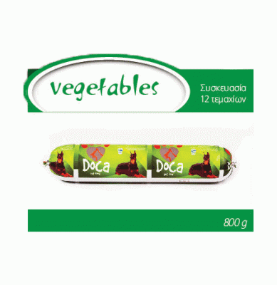 Салам за кучета със зеленчуци 