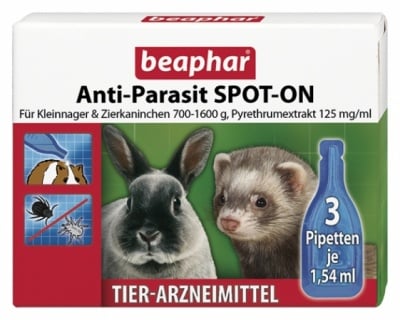 "Bio Anti-Parasite Spot On" - Репелентни капки гризачи
