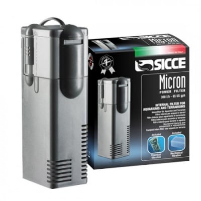 Вътрешен филтър за аквариуми и терариуми до 75 л, Sicce Micron