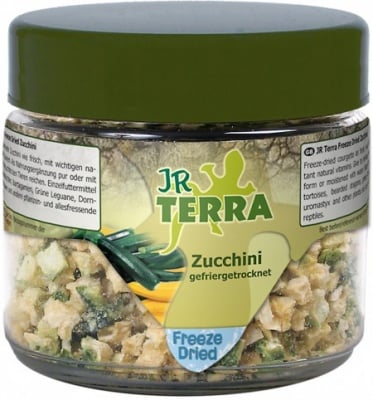 "JR Terra" – Зелени тиквички, храна за влечуги и земноводни