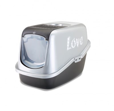 Затворена котешка тоалетна с филтър Nestor Love, 56 x 39 x 38,5cм., Savic