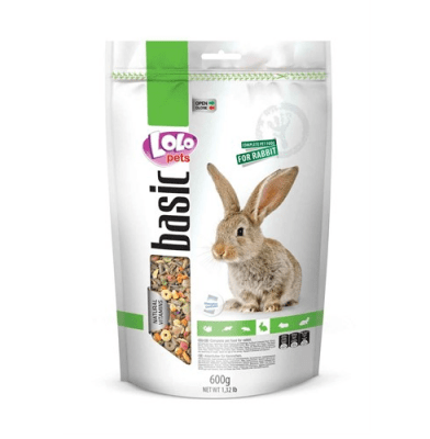 LOLO PETS Пълноценна храна за зайци