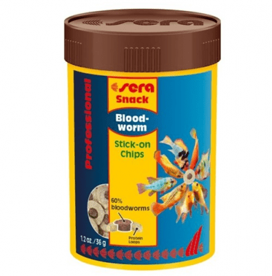 sera Professional - натурална храна за риби с 60% Хирономус, 35 гр