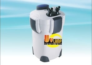 SunSun HW-402B Професионален филтър с вградена UV лампа