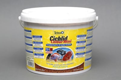 "Cichlid Colour mini" - Пълноценна храна за всички дребни 