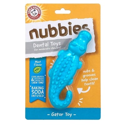 Дентална играчка за куче Arm&Hammer Gator крокодил с аромат на мента