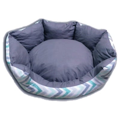 Легло за кучета и котки, двулицево, кръгло, 100см