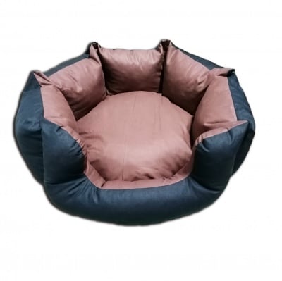 Легло за кучета и котки, двулицево, кръгло, 50см