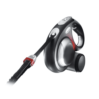 Комплект “Flexi автоматичен повод Vario M“ 5м с въже за кучета до 20 кг