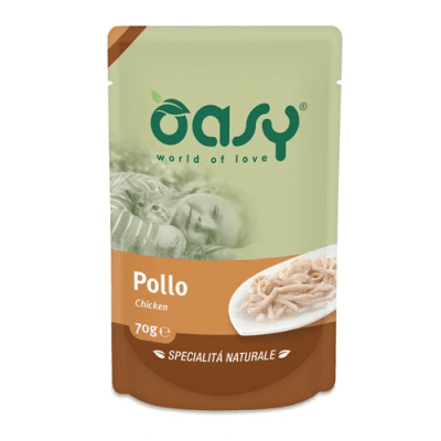 Пауч за котка Oasy Cat Specialita Naturali, 70 гр - различни вкусове