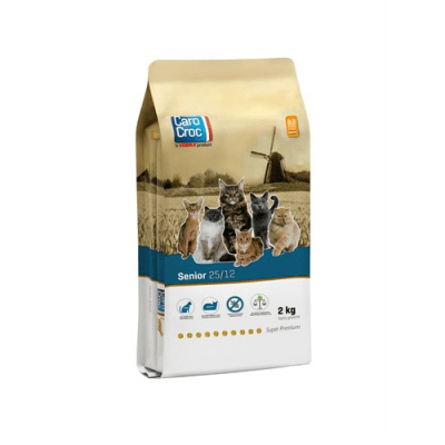 CAROCROC CAT SENIOR 25/12 - Пълноценна храна за котки над 8 години от всички породи - три разфасовки