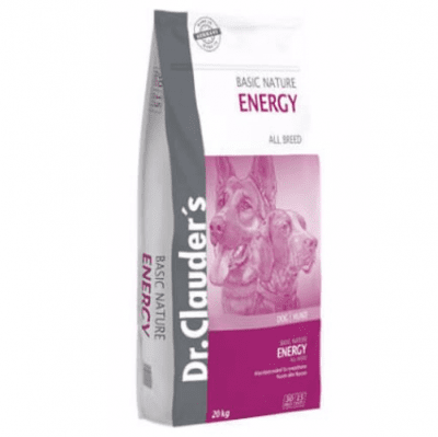 Храна за пораснали кучета от всички породи Dr. Clauder Basic Nature ENERGY, със свинско, говеждо и пилешко месо, 1.00кг насипно