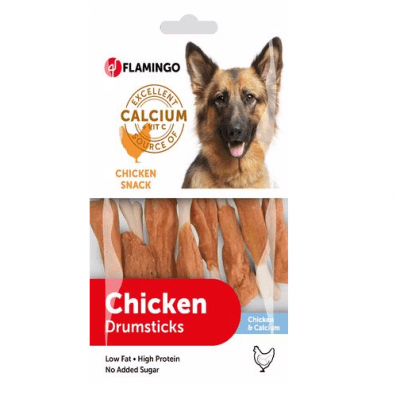 Лакомство за куче Пилешки бутчета Chick’n Snack от Flamingo, две разфасовки