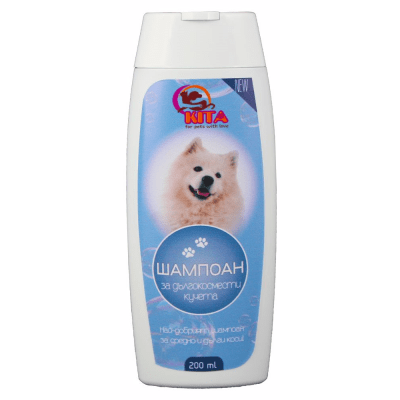 Шампоан за дългокосмести кучета KITA, 200мл