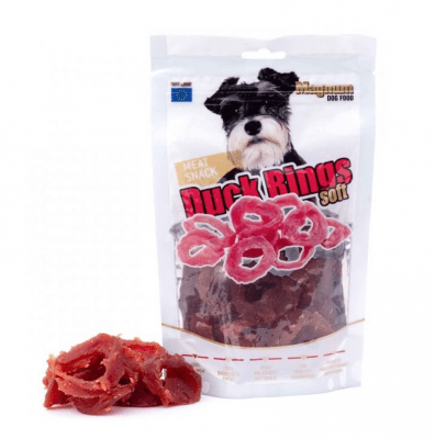 Лакомство за куче Magnum Кръгчета от патешко месо, 80гр