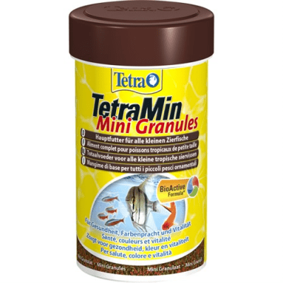 TetraMin Mini Granules - Храна на гранули за дребни рибки - 100мл.