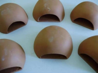 Керамична декорация за аквариум - гнездо на анциструс - голямо размери 13,5/12/7 см A1314