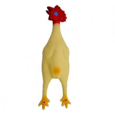 Играчка за куче Croci, латексово пиле, 45см