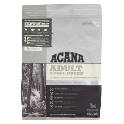ACANA Adult Small Breed, за дребни породи, 2 кг