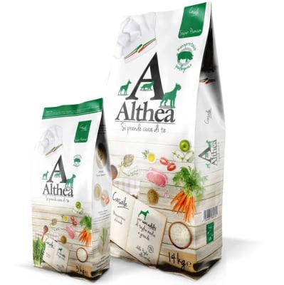 Althea, Medium and Large Adult, Hypoallergenic, хипоалергенна храна за куче, монопротеин, свинско, 14 кг