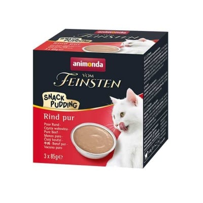 Animonda, Vom Feinstein, пудинг, говеждо, 3бр x 85 gr