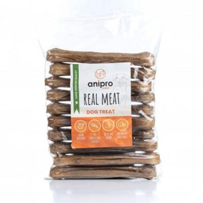 Anipro, кокал от телешка кожа 21см, 150 - 160 г,  10 бр./пакет