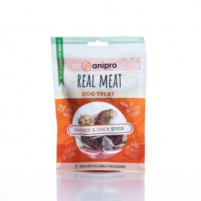 Anipro, солети от телешка кожа обвити с патешко месо, 12 см, 80 г