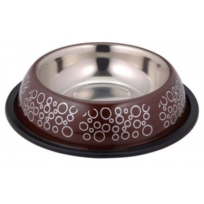 Аnipro Bubbles No Slip, метална купа, кафява