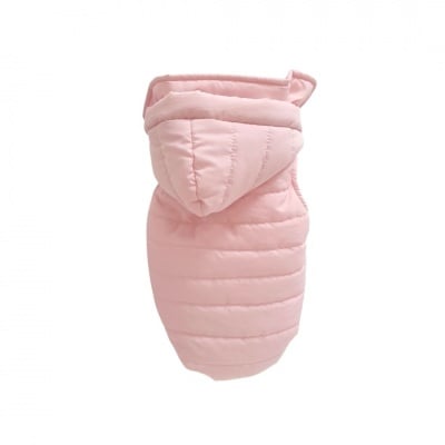Anipro, ватирано яке за куче с качулка модел Mobby, розово