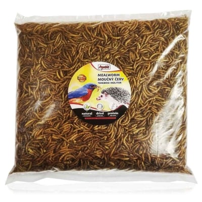 Apetit mealworm, Допълнителна храна за птици, дребни бозайници, влечуги и риби, 500гр