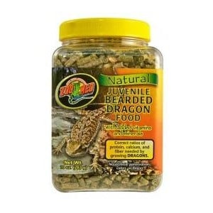 Храна за подрастващи брадати агами - Bearded Dragon от Zoo Med, САЩ 283 гр.