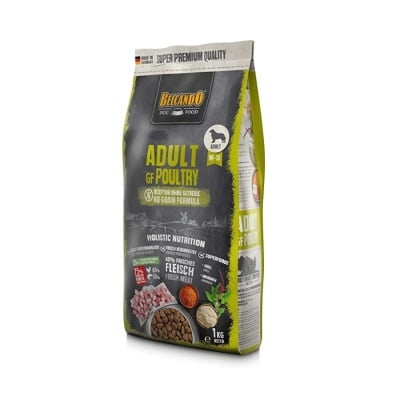 BELCANDO Adult Grain Free Poultry, без зърно, с пуйка, 1 кг