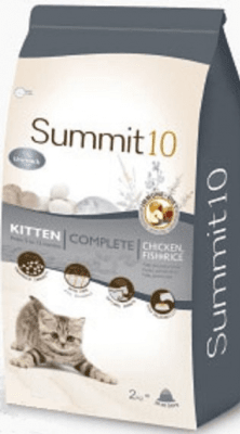 "Summit10 Kitten" - Супер премиум храна за котенца до 12-месечна възраст и бременните котки