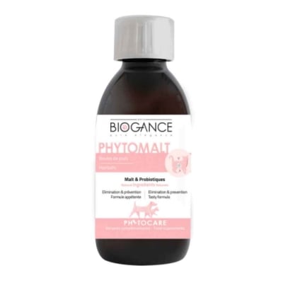 Biogance Phytocare malt +, Против космени топки, 250 мл