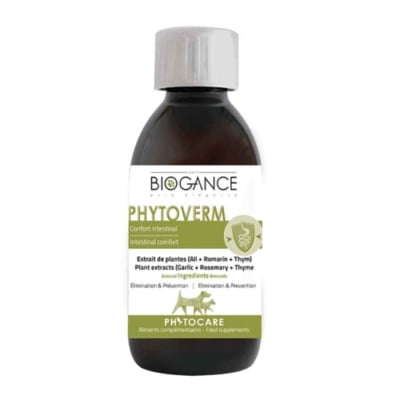 Biogance PHYTOCARE VERM+,Еестествено обезпаразитяващо средство, 250ml